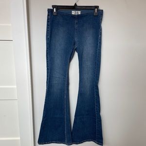 Free People Penny Pull On Flare Jean